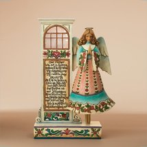 Jim Shore - Heartwood Creek - &quot;The Lords Prayer&quot; Angel by Enesco - 4007759 - £38.91 GBP