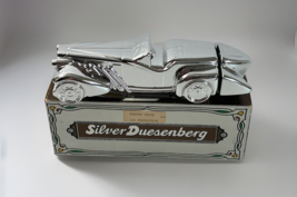 Vintage Avon Silver Duesenberg Splash Men After Shave 6 oz Collector Bottle - $9.49