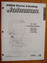 NEW - Factory Parts Manual - 2004 Johnson 60 &amp; 70hp 4S - £7.84 GBP