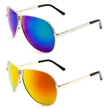 New Men&#39;s Women Vintage Metal Aviator UV400 Lens Designer Sunglasses - £11.33 GBP