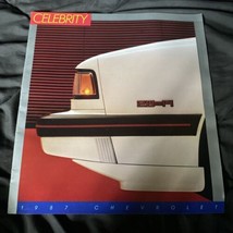 1987 Chevrolet Celebrity Brochure Chevy Eurosport Coupe Sedan Wagon Cust... - £3.15 GBP