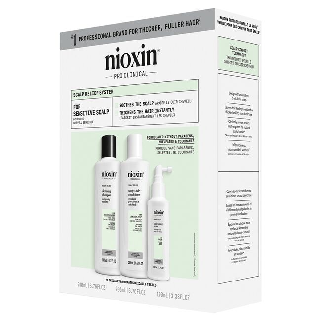 Nioxin Scalp Relief for Sensitive Scalp Kit