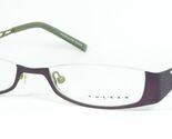 VULKAN Von Ivko V761 512 Aubergine/Grün Brille Brillengestell 50-18-140mm - $56.43