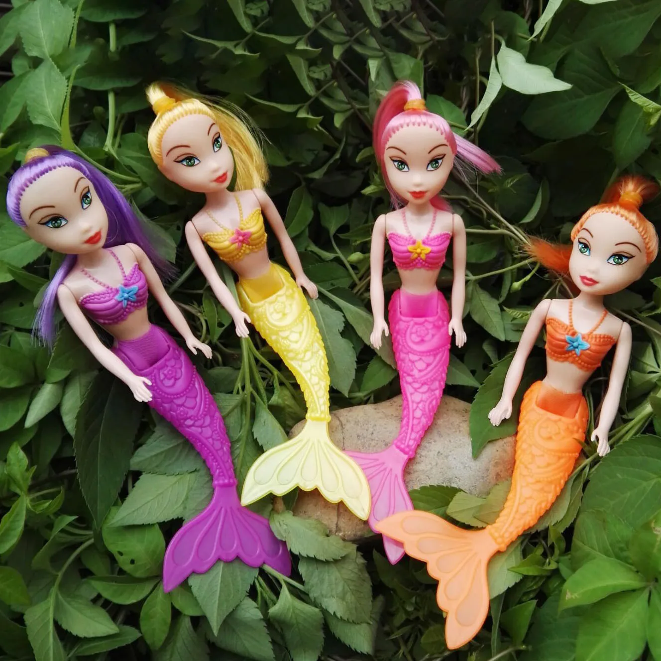 16cm Princess Fairy Mermaid Dolls Bath Swimming Pool Mermaid Girls Toy Baby - £8.34 GBP