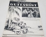 The Hawaiian Guitarist January 1933 Magazine Oahu Serenaders - £14.49 GBP