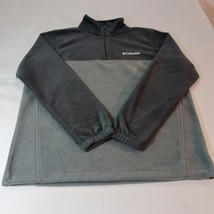 Columbia Men&#39;s Black &amp; Gray Steens Mountain 1/4 Zip Pullover Fleece Swea... - €11,85 EUR