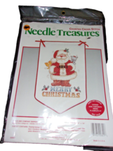 Needle Treasures  Claus and Company Banner Counted Cross Stitch Kit - $6.98