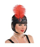 Gatsby Girl Roaring 20&#39;s Flapper Headpiece Headband - $8.98