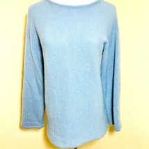 Boden Wool Blend Light Blue Sweater Sz 2 Oversized - £22.52 GBP