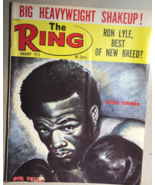 THE RING  vintage boxing magazine January 1973 George Foreman cover - $14.84