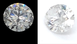Lot of 2 CVD Lab Grown Round Cut Diamonds IGI Certified TCW = 6.41 Cts (G, VS1) - £22,107.46 GBP