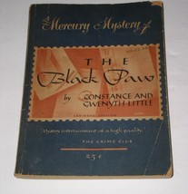 The Black Paw  Vintage1941 Mercury Mystery Softback Book No. 94 Abridged Edition - £11.85 GBP