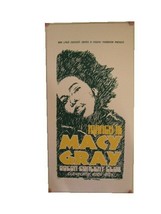 Macy Gray Silkscreen Poster Odeon - £27.03 GBP