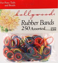 1 Pack (250 Pieces) Rubber Bands for Hair Pony Tails &amp; Braids,braid Holder - $45.31 MXN