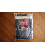 2XL Hanes Men&#39;s Thermal Ankle Length Pant Navy Blue Sealed NOS Vintage 2001 - $265.18 MXN