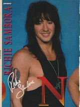 Richie Sambora teen magazine pinup clippings Jon Bon Jovi Bravo muscles ... - $93.29 MXN