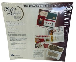 12x12 White Picture Pocket Pages Creative Memories Scrapbook Album RCM-12P - $22.49