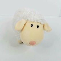 Ty Lamb Sheep 12&quot; Plush White Tysilk 2007 Stuffed Animal Toy Beanie - £8.55 GBP