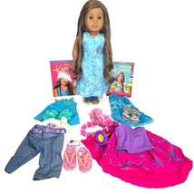 AMERICAN GIRL Kanani Akina 18&quot; Doll (Girl of The Year 2011) w/ Multiple Outfits - £220.44 GBP