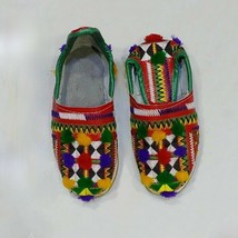Moroccan Shoes Baby Girls Slipper Berber Babouche Handmade Leather Traditional - £32.30 GBP