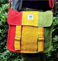 Reggae Crossbody Bags Cotton and linen Handmade Messenger Bags folk-custom Bob M - £108.42 GBP