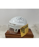 Joe Thornton NHL Hockey Signed White Mini Helmet W/ COA - $1,713.36 MXN