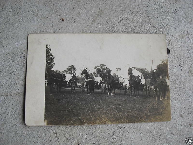 Vintage 1920s Horse Racing Postcard LOOK - $17.82