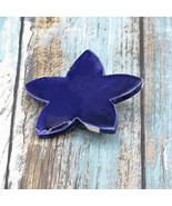 Broche de estrella azul brillante de cerámica hecho a mano para mujer,... - £33.42 GBP