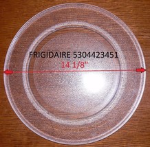 14 1/8 &quot; FRIGIDAIRE GLASS TURNTABLE PLATE / TRAY 5304423451NEW! 9 1/4&quot; - $137.19
