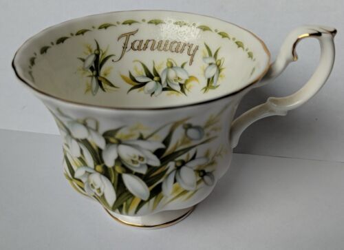 Primary image for Royal Albert January Flower of the Month Series Snowdrops Cup Teacup Only