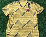 Adidas 2019 Columbia Home Authentic Soccer Jersey DN6620 Men&#39;s Size 2XL - $79.99