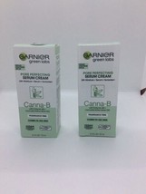 2x Garnier Green Labs Canna-B Pore Perfecting Serum Cream EXP11/2022 - £9.58 GBP