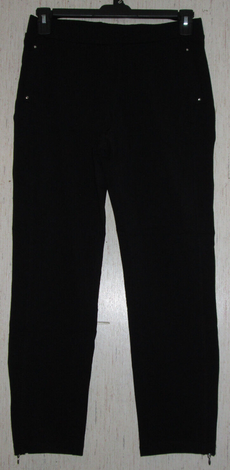 Primary image for EXCELLENT SUSAN GRAVER WEEKEND BLACK STRETCH PULL ON ANKLE PANT  SIZE S
