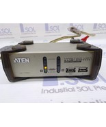 Aten CS-1732A  2-Port PS2/USB With Audio 2 Computers Control By One Monitor - $6,147.69 MXN