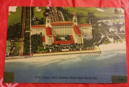 015 VTG Postcard C-17 Ocean View Breakers Hotel Palm Beach Florida Unpos... - $5.99