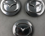 Mazda Rim Wheel Center Cap Set Silver OEM F01B45072 - $29.69