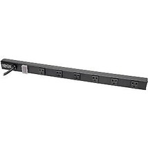 Tripp Lite Power Strip Right-Angle 5-15R 6 Outlet 8ft Cord 5-15P 24" - Black - $66.99