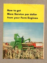 1958 Magazine Booklet Champion Spark Plugs Service Farm Engines - £7.87 GBP