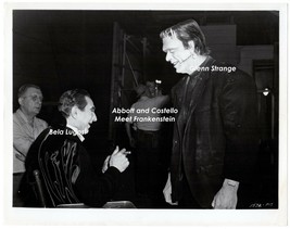 *ABBOTT &amp; COSTELLO MEET FRANKENSTEIN (1948) Lugosi &amp; Strange Candid With... - $571.09 MXN