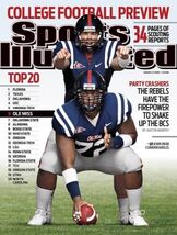 Sports Illustrated Magazine Poster Print Art NFL MLB NCAA 12x8in Metal S... - $24.74