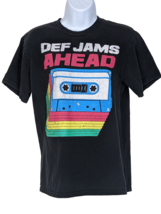 Mad Engine T-Shirt Sz S DEF JAMS AHEAD Old School Mixed Tape - £12.53 GBP