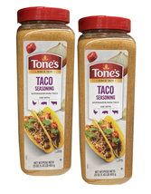 2 Packs Tone’s Taco Seasoning Blend 23 Oz - £22.40 GBP