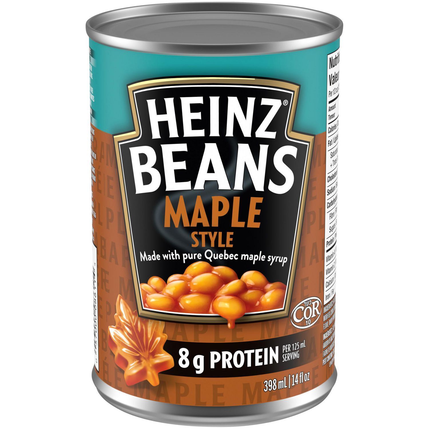 6 Cans of Heinz Maple Style Beans in Quebec Maple Syrup 398ml Each -Free Shipp - $37.74