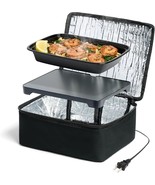 Hotlogic Mini Portable Electric Lunch Box Food Heater -, Black (120V). - $61.99 CAD