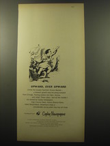 1960 Copley Newspapers Ad - Upward, ever upward climbs the market - $14.99