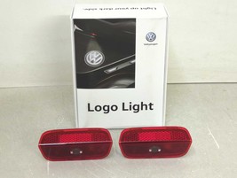 New OEM Genuine VW Logo LED Puddle Light Set 000-052-120-B 000-052-120-F PAIR - $108.90