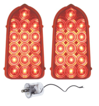 United Pacific Super Bright LED Tail Light Set With Flasher 1949-1950 Bel Air - £87.80 GBP