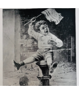 1894 The Fourth Of July T.W. Wood Art Plate Print Victorian Masterpieces... - $458.41 MXN