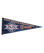 NFL Chicago Bears Vintage 1985 SUPER BOWL XX CHAMPS CHAMPIONS Pennant  W... - $19.00