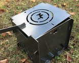 Magnum Target 12” Portable Burn Cage Box Campfire Stove Fire Pit Camping RV - $111.99
